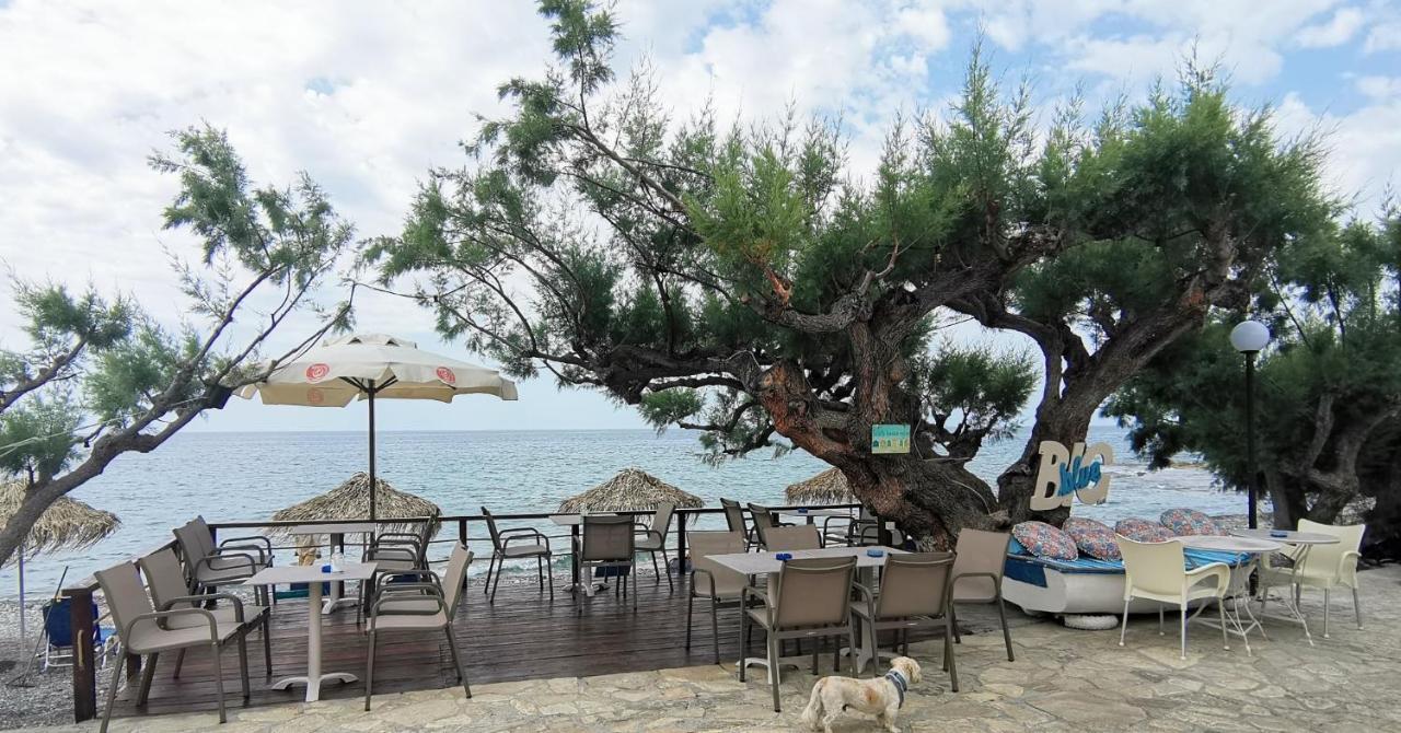 Βig Βlue Apartments Makrýgialos Eksteriør bilde